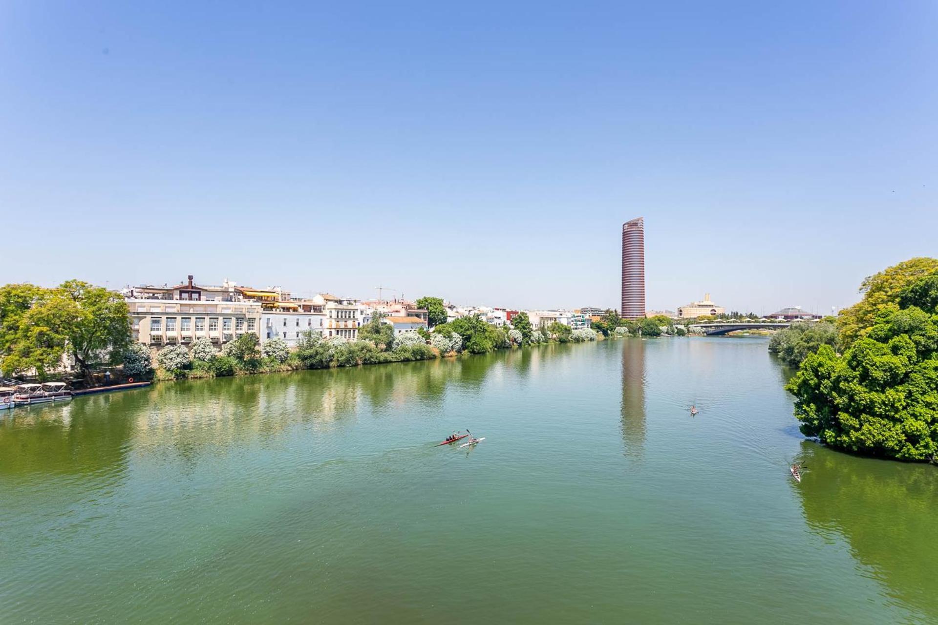 Sunterrace Loft-Triana'S Star, 10' From City Center! إشبيلية المظهر الخارجي الصورة